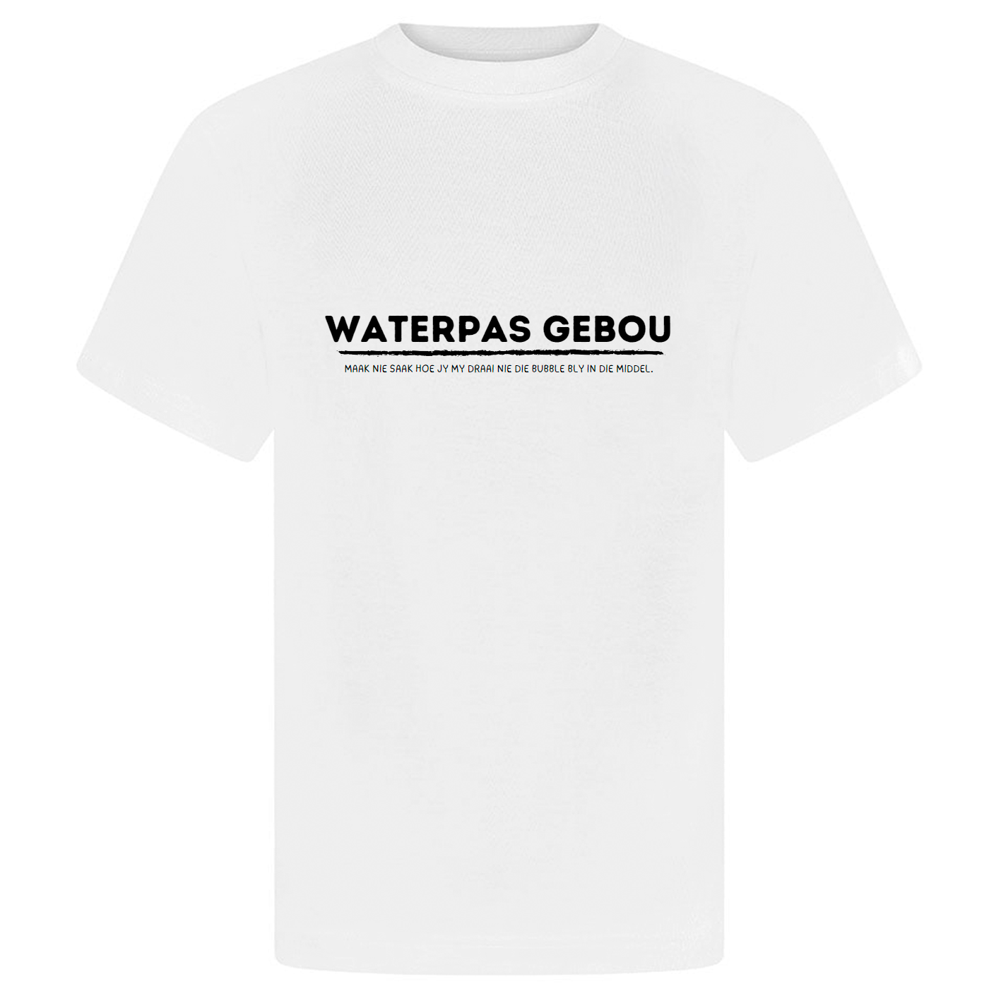 Waterpas gebou T-hemp